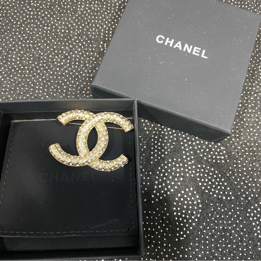 Chanel Gold Brooch